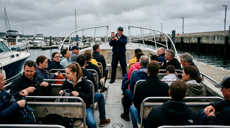 Speedboat tour cancelled due to upgraded small-craft warning